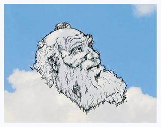 Illustration for article titled Artist Draws Whimsical Illustrations Over The Shapes He Sees In Clouds